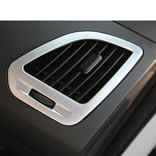 ABS マット 適用: ヒュンダイ/現代/HYUNDAI ツーソン 2011-2015 インナー フロント エア コンディション 吹き出し口 トリム カバー 装飾 アクセサリー 2ピース AL-OO-7481 AL Interior parts for cars