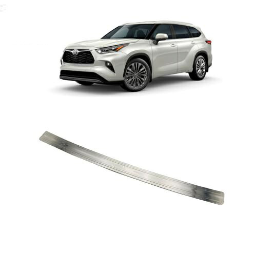 適用: トヨタ ハイランダー 2021 2022 リア バンパー プレート ドア シルズ カバー インテリア クローム トリム ステンレス スチール AL-OO-7593 AL Interior parts for cars｜オートパーツエージェンシー