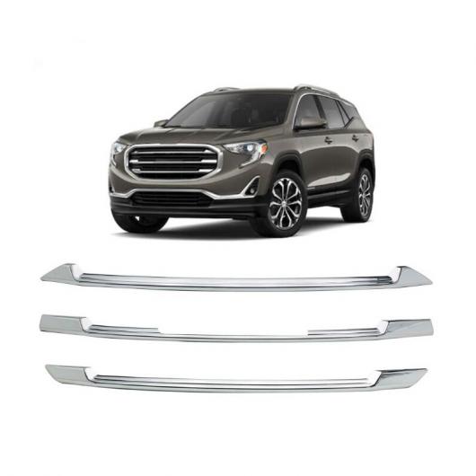 適用: GMC テレイン 2018-2020 ABS クローム フロント グリル トリム カバー AL-OO-7740 AL Exterior parts for cars
