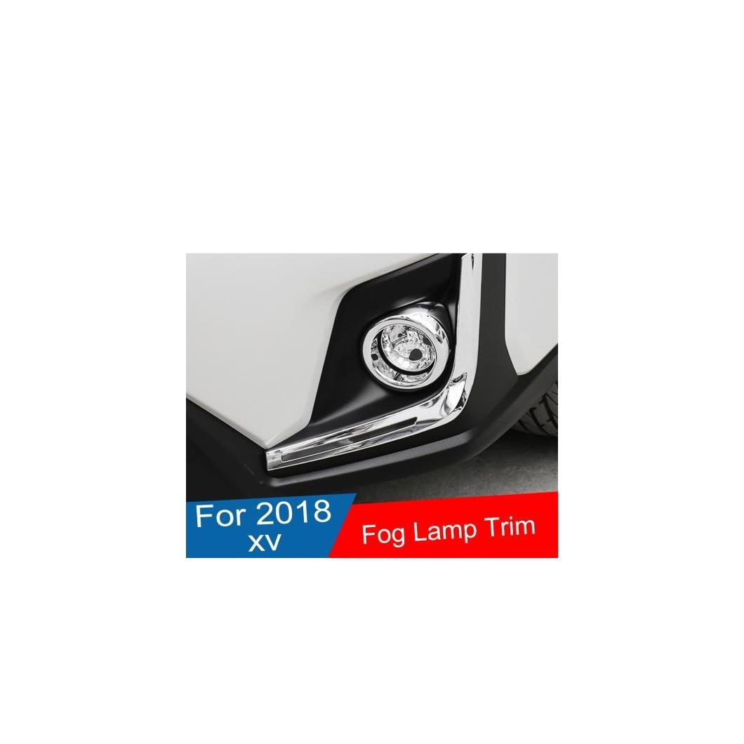 ABS クローム フロント フォグライト ランプ トリム カバー 適用: スバル XV GT3 GT7 2017-2022 アクセサリー AL-OO-7676 AL Exterior parts for cars