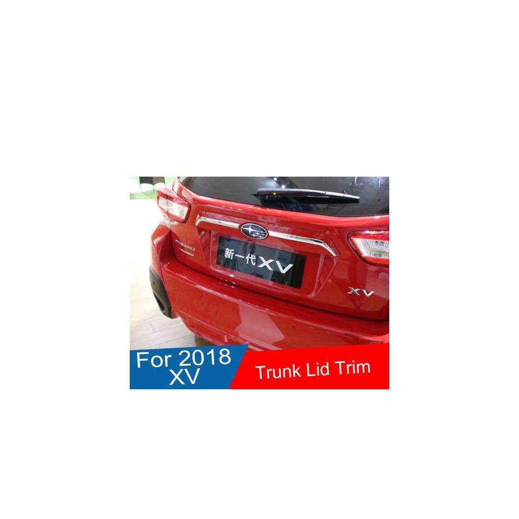 ABS クローム アクセサリー トランク メンバー テールゲート カバー トリム 適用: スバル XV GT3 GT7 2017-2022 ステッカー AL-OO-7680 AL Exterior parts for cars