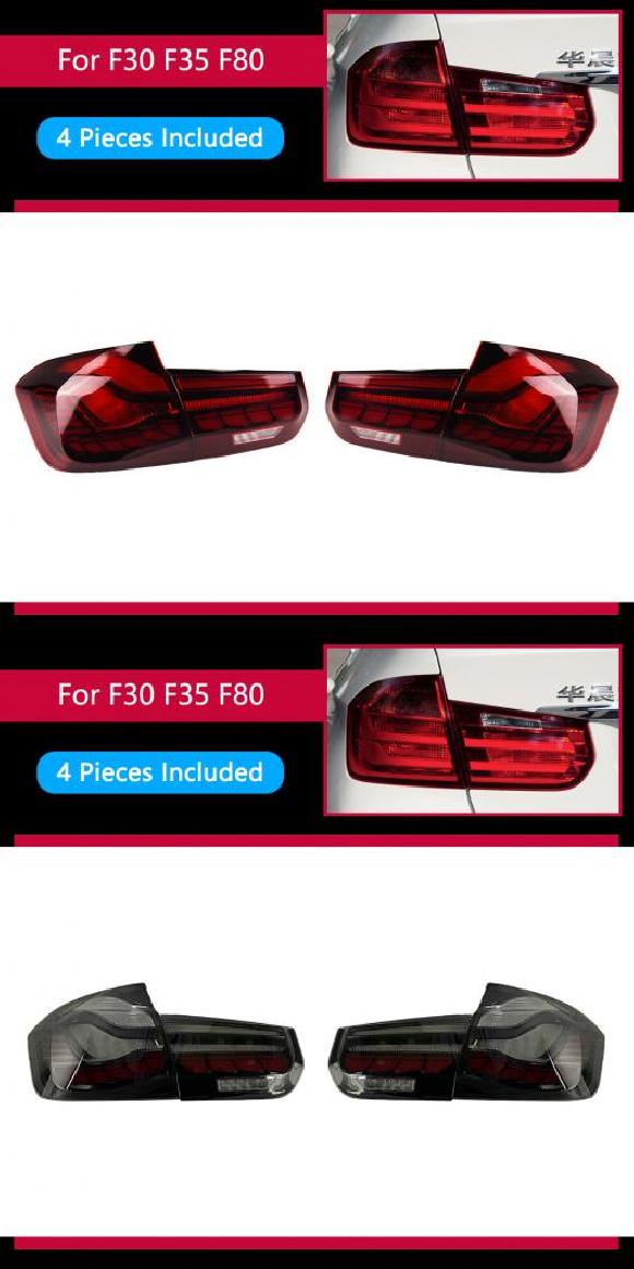 テール ランプ 適用: F30 LED テールライト 2013-2018 320i 325i 330i F80 リア フォグ ブレーキ ウインカー タイプ A レッド・タイプ A スモーク AL-OO-7791 AL Car light|オートパーツエージェンシー