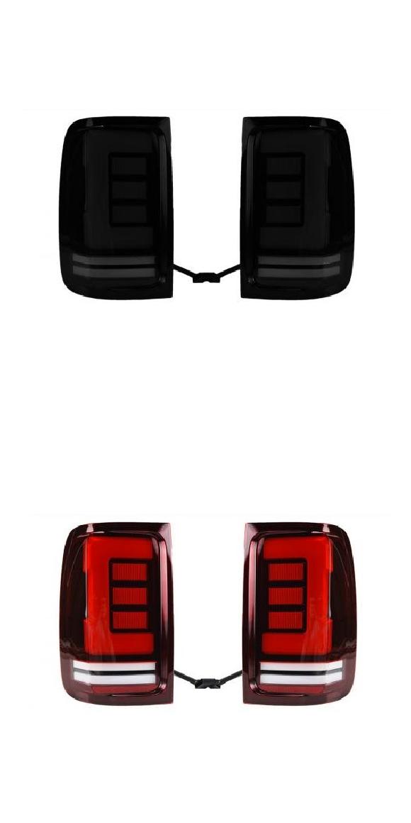 テール ランプ 適用: VW アマロック LED テールライト 2010-2021 アマロック リア フォグ ブレーキ ウインカー ブラック・レッド AL-OO-8039 AL Car light