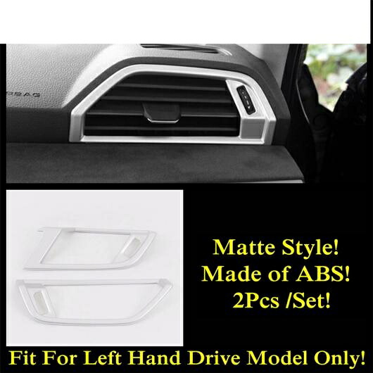 アクセサリー 適用: アウディ/AUDI Q3 F3 2019-2022 ダッシュボード エア AC コンディション 吹き出し口 インテリア カバー トリム ABS/ステンレス スチール インテリア タイプJ AL-PP-0037 AL Exterior parts for cars