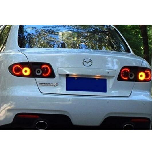 適用: MAZDA6 テールライト 2003-2013 MAZDA6 LED テール ランプ リア ランプ リア ライト DRL+ブレーキ+パーク+シグナル LED ライト AL-OO-8324 AL Car light