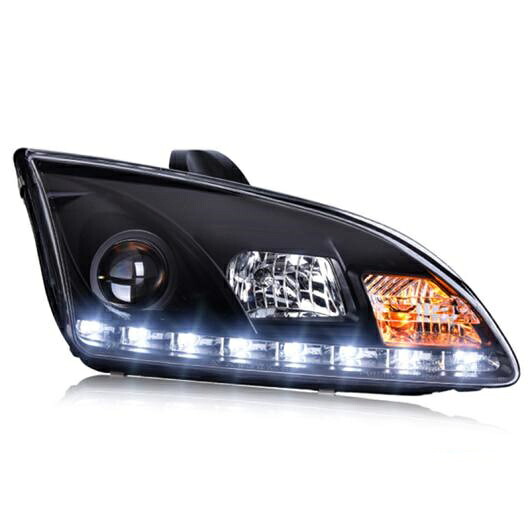 ヘッドライト 2005-2008 適用: フォード/FORD フォーカス LED ヘッドライト フォーカス ヘッド ランプ LED デイタイムランニングライト LED DRL バイキセノン LED バルブ イン ロー ビーム AL-OO-8429 AL Car light｜オートパーツエージェンシー