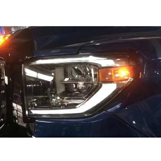 ヘッド ランプ 適用: トヨタ タンドラ 2014-2017 LED ヘッドライト セコイア 2014-2017 LED ヘッドライト オール LED DRL ヘッドライト アセンブリ AL-OO-8455 AL Car light
