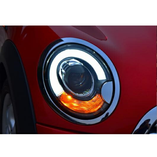 適用: BMW ミニ R56 ヘッドライト 2007-2013 R56 ヘッド ランプ LED DRL フロント バイキセノン レンズ ダブル ビーム ハロゲン ヘッドライト AL-OO-8466 AL Car light 158,825円