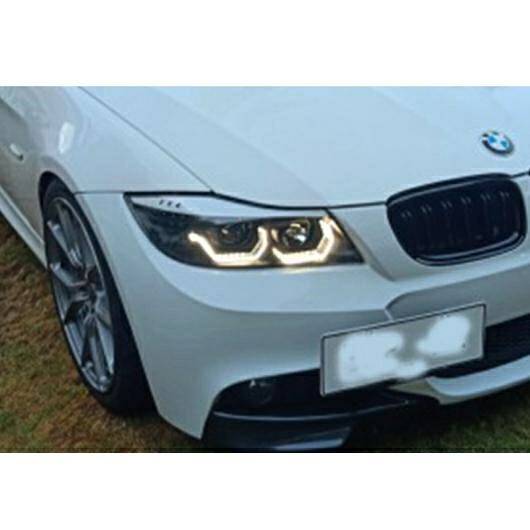 ヘッドライト 適用: BMW E90 330i 320i 318i LED エンジェルアイ ヘッドライト 2005-2012 E90 DRL++ HID 4300K ロー ビーム~HID 8000K ロー ビーム AL-OO-8469 AL Car light|オートパーツエージェンシー