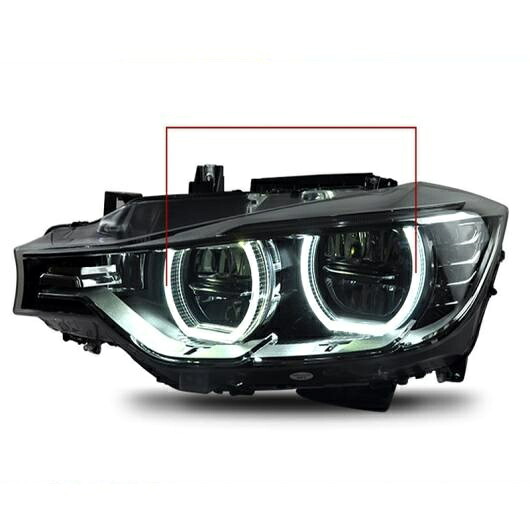 適用: BMW 316i 320i 328 335 ヘッドライト 2013-2015 F30 F35 LED ヘッドライト LED エンジェルアイ ヘッドライト アセンブリ オール LED AL-OO-8623 AL Car light