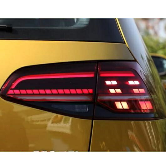 テール ランプ 適用: フォルクスワーゲン/VOLKSWAGEN VW ゴルフ 7 MK7 2013-2016 LED テールライト リア ライト LED ブレーキ+パーク+ムービング ウインカー ランプ AL-OO-8633 AL Car light