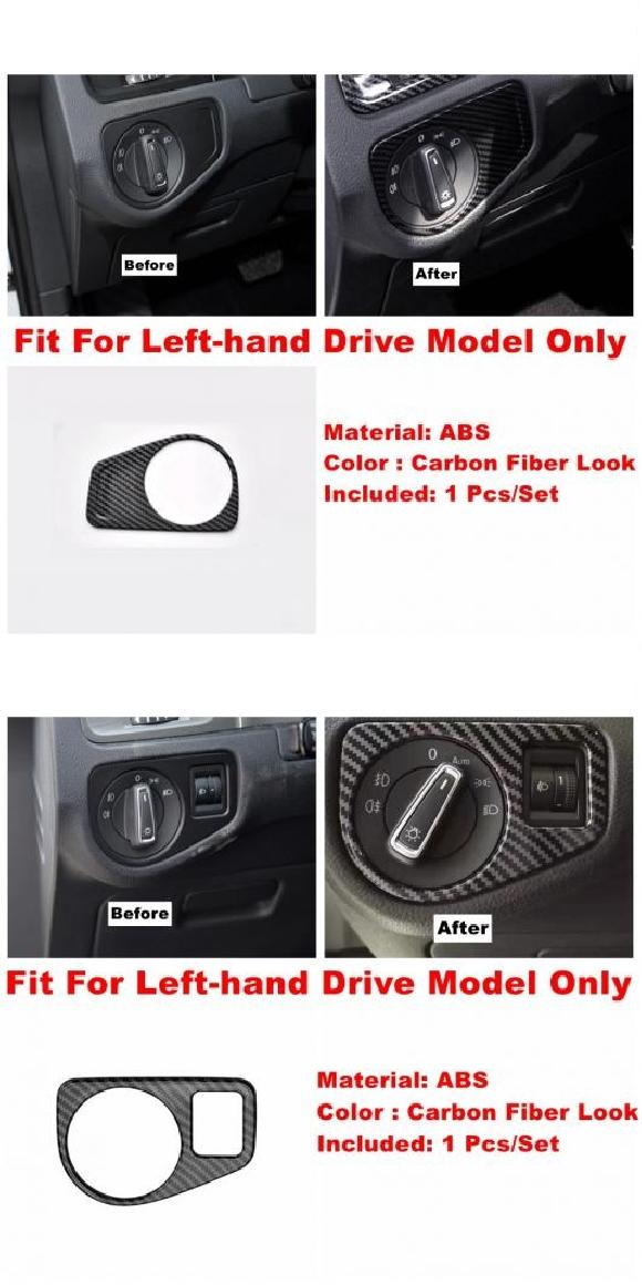 リフト ボタン エア AC ライト コントロール パネル カバー トリム 適用: VW ゴルフ 7 7.5 MK7 ハッチバック 2014-2019 アクセサリー インテリア タイプB・タイプC AL-PP-0095 AL Interior parts for cars｜オートパーツエージェンシー