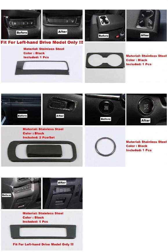 カップホルダー ライト コントロール パネル ドア ボウル ギア ボックス フットレスト カバー トリム 適用: MAZDA3 CX-30 2020-2022 アクセサリー インテリア タイプB～タイプK AL-PP-0164 AL Interior parts for cars