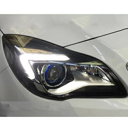 適用: ビュイック/BUICK リーガル ヘッドライト GS スタイル オペル/OPEL インシグニア ヘッド ランプ LED DRL フロント ライト バイキセノン レンズ キセノン HID キット 2014 4300K～8000K AL-OO-8738 AL Car light