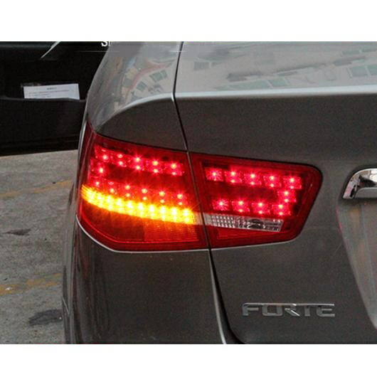 テールライト 適用: 起亜 フォルテ 2010-2013 セラトー LED テール ランプ フォルテ リア ランプ DRL+ブレーキ+パーク+シグナル LED ライト AL-OO-8769 AL Car light
