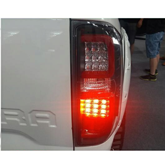 スモーク ブラック テール ライト 適用: トヨタ タンドラ 2014 2015 2016 テールライト LED テールライト リア ランプ DRL+ブレーキ+シグナル AL-OO-8807 AL Car light