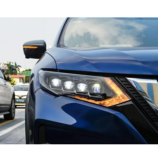 適用: 日産 X-トレイル ヘッドライト 2017-2019 日産 X-トレイル LED ヘッドライト LED DRL LED マトリックス レンズ ターン ライト オール LED AL-OO-8949 AL Car light