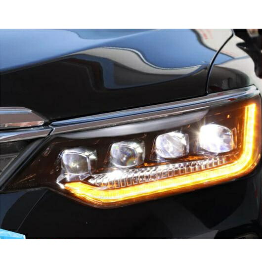 適用: カムリ V55 オール LED ヘッドライト 2015-2017 カムリ ヘッドランプ LED レンズ プロジェクター ダイナミック ウインカー AL-OO-8954 AL Car light
