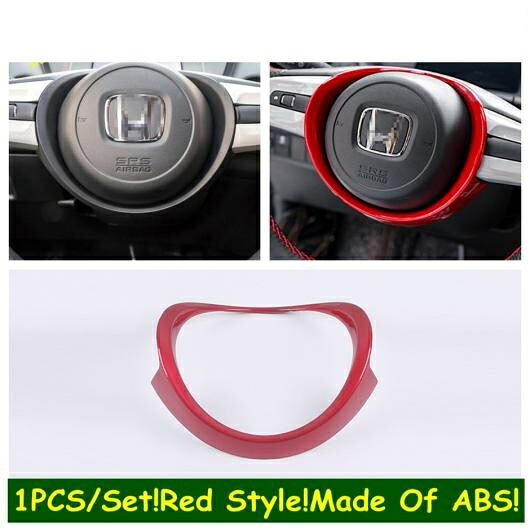 アームレスト リフト ボタン ドア ハンドル ボウル ステアリング ホイール AC 通気口 カバー トリム 適用: ホンダ フィット ジャズ GR 2020-2022 レッド アクセサリー タイプD AL-PP-0374 AL Car parts