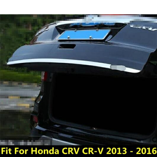 ステンレス スチール アクセサリー 適用: ホンダ CRV CR-V 2013-2016 リア トランク テールゲート ドア ハンドル モールディング ブーツ ガーニッシュ キット カバー トリム AL-PP-0628 AL Exterior parts for cars