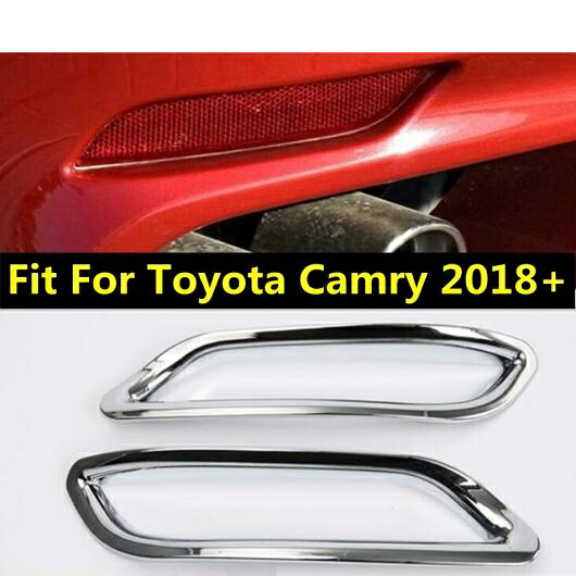 アクセサリー 適用: トヨタ カムリ 2018 2019 2020 2021 リア フォグライト フォグライト ランプ 保護 フレーム モールディング カバー キット トリム AL-PP-0705 AL Exterior parts for cars|オートパーツエージェンシー