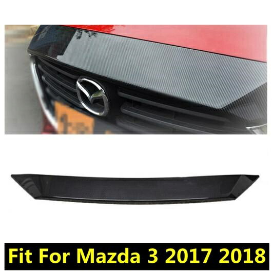 フロント フード エンジン グリル グリル メッシュ パネル ストリップ インテリア カバー トリム ABS アクセサリー 適用: MAZDA3 アクセラ セダン ハッチバック 2017 2018 AL-PP-0775 AL Exterior parts for cars