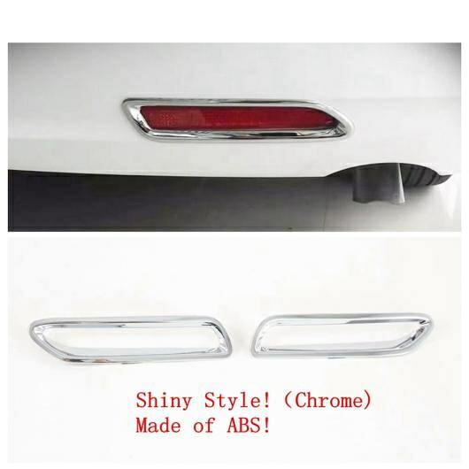 リア バンパー フォグライト ランプ カバー トリム 適用: トヨタ シエナ XL30 2011-2020 クローム ABS エクステリア キット 装飾 AL-PP-1214 AL Exterior parts for cars