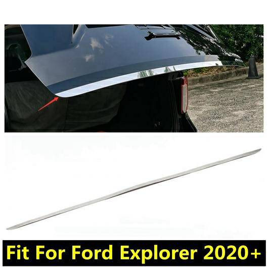 ステンレス スチール アクセサリー 適用: フォード/FORD エクスプローラー 2020 2021 2022 リア トランク テールゲート ボトム メンバー ストリップ カバー トリム エクステリア キット AL-PP-1222 AL Exterior parts cars|オートパーツエージェンシー