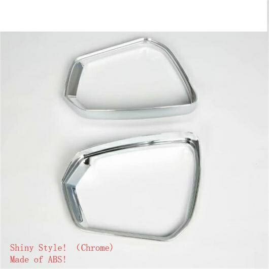 アクセサリー 適用: シボレー/CHEVROLET エクイノックス 2017-2022 ABS バックミラー ミラー レイン アイブロー シェード 防雨 ブレード カバー キット トリム タイプA AL-PP-1397 AL Exterior parts for cars