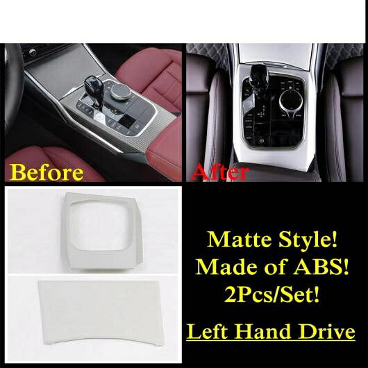 マット インテリア キット 適用: BMW 3シリーズ G20 2019-2021 ダッシュボード AC エア ヘッド ライト ランプ ウインドウ リフト パネル カバー トリム アクセサリー タイプI AL-PP-1580 AL Exterior parts for cars