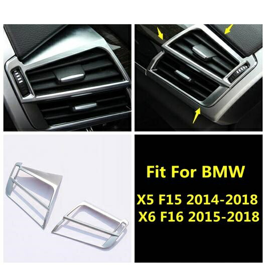 アクセサリー 適用: BMW X5 F15 2014-2018/X6 F16 2015-2018 ダッシュボード エア AC 吹き出し口 フレーム カバー トリム ABS マット インテリア キット AL-PP-1519 AL Interior parts for cars｜オートパーツエージェンシー
