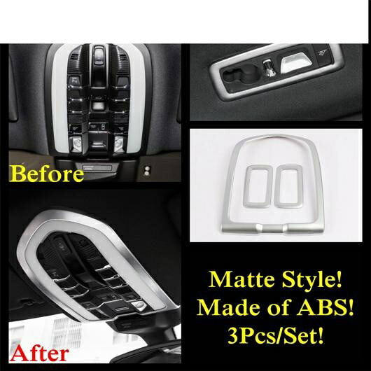 ABS マット インテリア カップホルダー ウインドウ リフト ボタン ダッシュボード AC エア カバー キット トリム アクセサリー 適用: ポルシェ/PORSCHE マカン 2014-2020 タイプF AL-PP-1654 AL Interior parts for cars|オートパーツエージェンシー