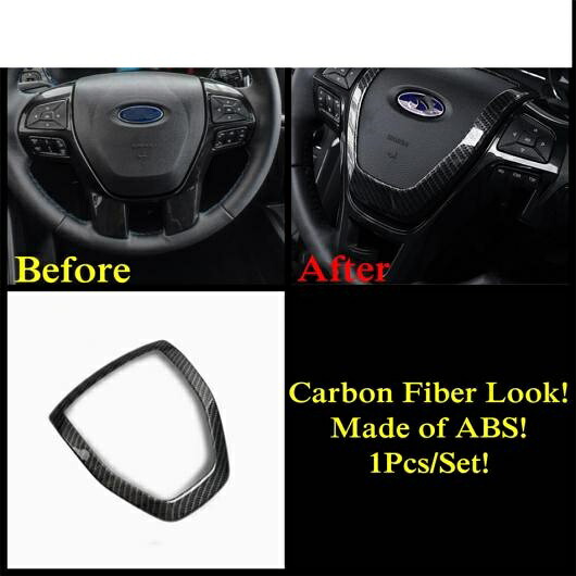 ハンドル ボウル エア AC ヘッド ライト ギア シフト カバー トリム カーボンファイバー アクセサリー 適用: フォード/FORD レンジャー/エベレスト/エンデバー 2015-2020 タイプF AL-PP-1702 AL Interior parts cars｜オートパーツエージェンシー