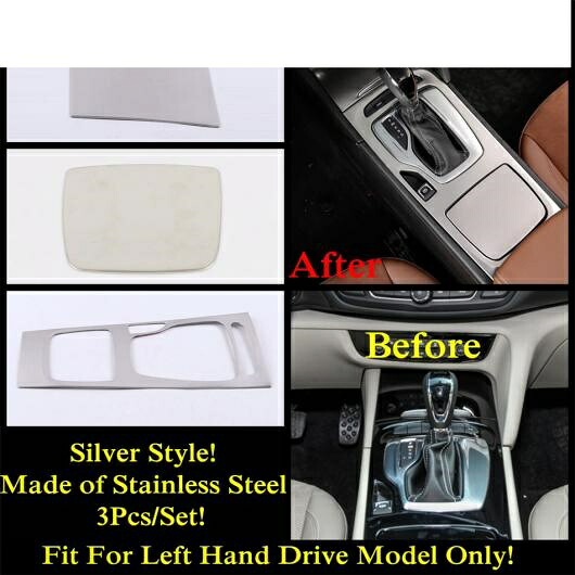 ステンレス スチール インテリア 適用: オペル/OPEL インシグニア GSI/ビュイック/BUICK リーガル 2017-2021 ギア シフト ヘッド ライト AC エア カバー キット トリム アクセサリー タイプF AL-PP-1707 AL Interior parts for cars