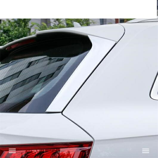 適用: アウディ/AUDI Q5 2018-2020 リア テール トランク ドア ウインドウ スパンコール ウイング インテリア パネル カバー キット トリム ABS クローム/カーボンファイバー アクセサリー クロム AL-PP-1791 AL Exterior parts for cars｜オートパーツエージェンシー