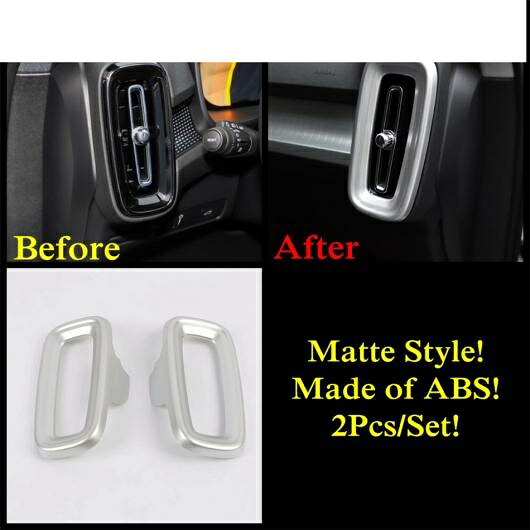 適用: ボルボ/VOLVO XC40 2018-2022 ヘッド ライト ランプ AC エア ウインドウ リフト ピラー A スピーカー カバー トリム ABS マット インテリア キット アクセサリー タイプG AL-PP-1853 AL Interior parts for cars