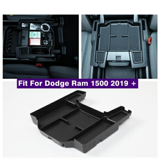 センター コントロール 多機能 コンテナ ストレージ ボックス 電話 トレイ アクセサリー カバー キット アクセサリー 適用: ダッジ・ラム 1500 2019-2021 AL-PP-1917 AL Interior parts for cars