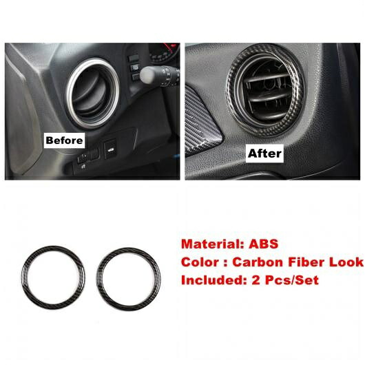 カーボン調 エア AC/ドア ハンドル ボウル/リフト ボタン/ギア パネル カバー トリム 適用: スバル BRZ/トヨタ GT86 2013-2021 タイプD AL-PP-1991 AL Interior parts for cars｜オートパーツエージェンシー