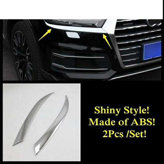 クローム アクセサリー 適用: アウディ/AUDI Q7 2016-2019 リア トランク スポイラー スパンコール ウインドウ ワイパー フロント ヘッド ライト アイリッド ハンドル ボウル カバー トリム タイプA AL-PP-2046 AL Exterior parts for cars