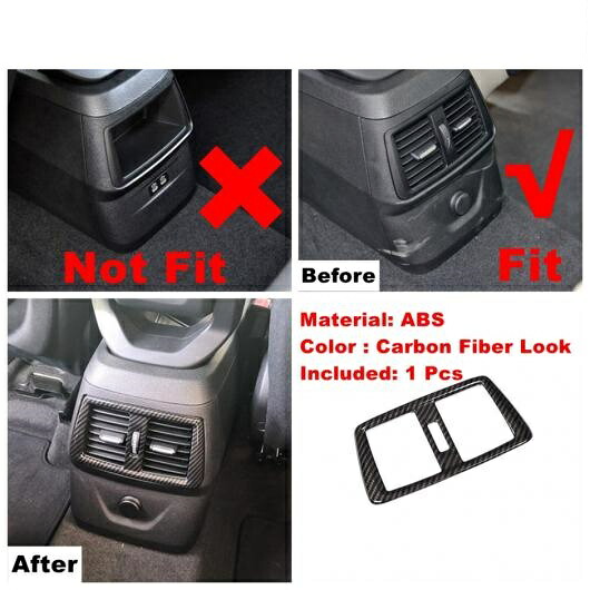 ギア ヘッド エア AC パネル カバー トリム 適用: BMW 2シリーズ ツアラー F45 F46 2015-2020 218i 220i 228I アクセサリー インテリア カーボンファイバー D AL-PP-2053 AL Interior parts for cars