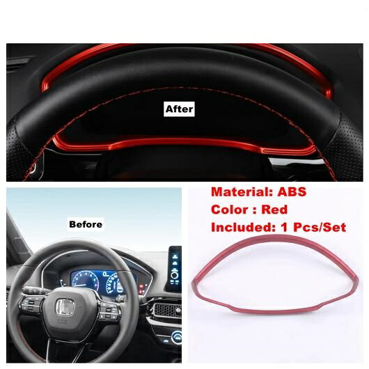 ダッシュボード エア AC ギア ライト コントロール ドア ボウル リフト ボタン パネル カバー トリム 適用: ホンダ シビック 11TH 2022 アクセサリー インテリア レッド タイプL AL-PP-2055 AL Interior parts for cars｜オートパーツエージェンシー 18,470円