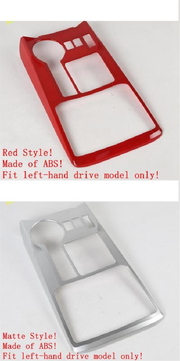 センター コントロール ギア シフト 装飾 パネル カバー トリム 適用: トヨタ フォーランナー 2010-2019 ABS レッド/カーボンファイバー/ レッド・シルバー AL-PP-2045 AL Interior parts for cars｜オートパーツエージェンシー