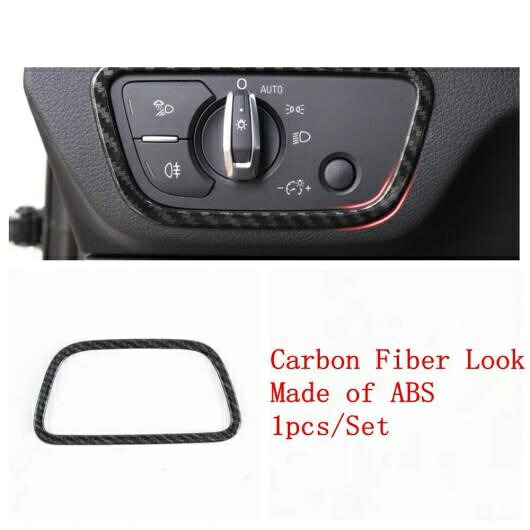 リフト ボタン ギア ヘッド ノブ トランク スイッチ エア AC パネル カバー トリム 適用: アウディ/AUDI A4 B9 2016-2020 カーボン調 インテリア キット タイプF AL-OO-9176 AL Exterior parts for cars