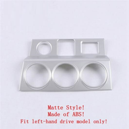 セントラル コントロール AC エアコン パネル カバー トリム カーボン調/マット カバー トリム インテリア 適用: 三菱 ASX 2020 2021 マット スタイル AL-OO-9363 AL Interior parts for cars