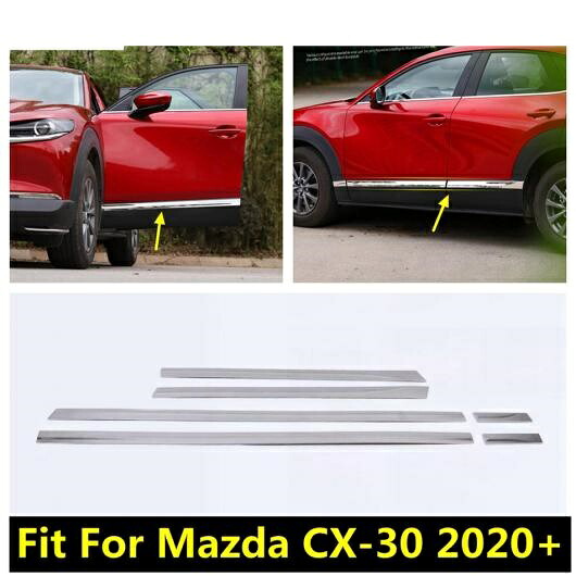 ステンレス スチール サイド ドア エッジ ボディ ストリップ モールディング 装飾 カバー トリム 適用: マツダ CX-30 2020 2021 2022 エクステリア AL-OO-9570 AL Exterior parts for cars 30,531円