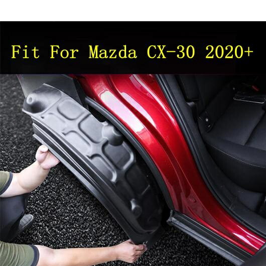 リア ホイール マッド ガード マッドガード スプラッシュ フラップ 保護 カバー トリム 適用: マツダ CX-30 2020-2022 プラスチック エクステリア アクセサリー AL-OO-9584 AL Exterior parts for cars