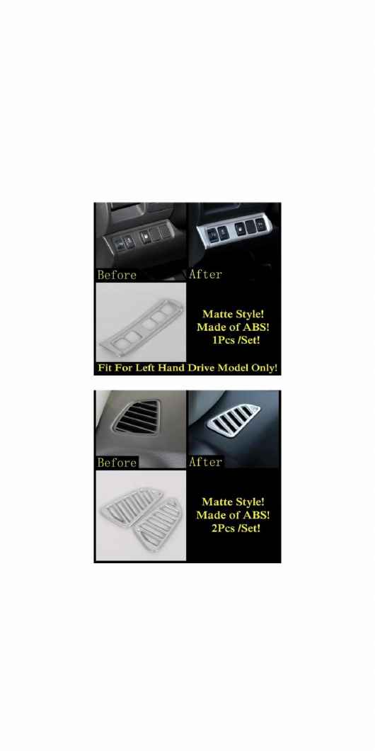 ギア パネル リード ライト ウインドウ リフト ダッシュボード AC エア カバー トリム アクセサリー インテリア 適用: 日産 ナバラ NP300/テラ 2017-2021 モデル B・モデル E AL-OO-9739 AL Interior parts for cars