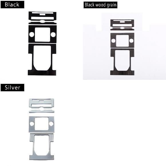 オート センター コンソール ギア シフト フレーム 装飾 カバー トリム 適用: ランド ローバー/ROVER ディスカバリー 4 LR4 2010-2016 ABS アクセサリー タイプ1~タイプ3 AL-PP-2255 AL Interior parts for cars|オートパーツエージェンシー