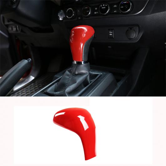 適用: トヨタ タコマ 2016-2020 ABS レッド インテリア トリム ギア パネル ナビゲーション センター コンソール 装飾 ステッカー 22 AL-PP-2362 AL Interior parts for cars