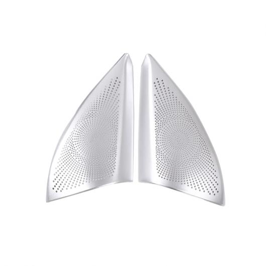 2ピース ドア ステレオ スピーカー ツイーター カバー ステッカー トリム 適用: BMW X1 F48 2016 2017 2018 2019 2020 2021 シルバー AL-PP-2670 AL Interior parts for cars｜オートパーツエージェンシー